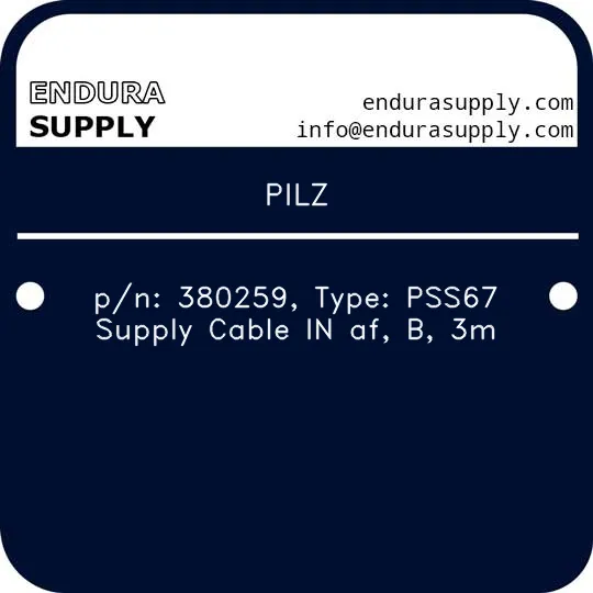 pilz-pn-380259-type-pss67-supply-cable-in-af-b-3m