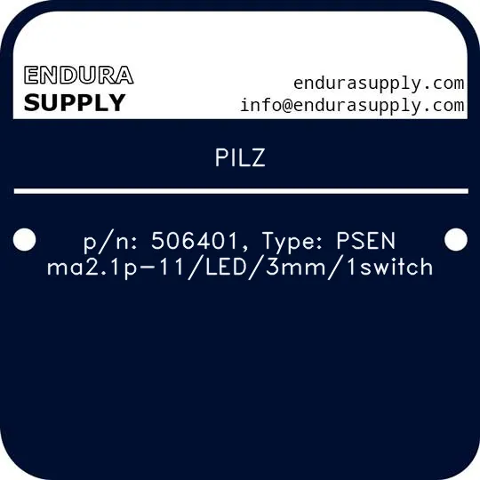 pilz-pn-506401-type-psen-ma21p-11led3mm1switch