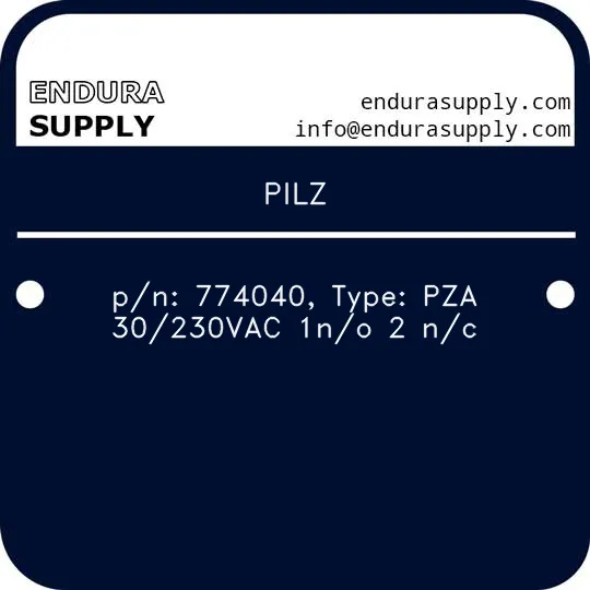 pilz-pn-774040-type-pza-30230vac-1no-2-nc