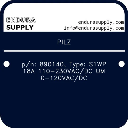 pilz-pn-890140-type-s1wp-18a-110-230vacdc-um-0-120vacdc