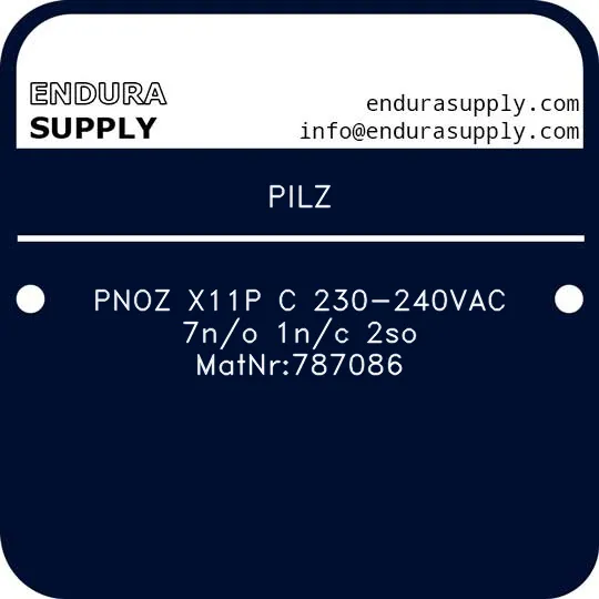 pilz-pnoz-x11p-c-230-240vac-7no-1nc-2so-matnr787086