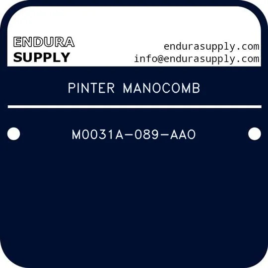 pinter-manocomb-m0031a-089-aao