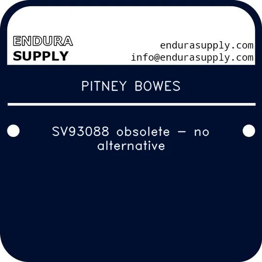pitney-bowes-sv93088-obsolete-no-alternative