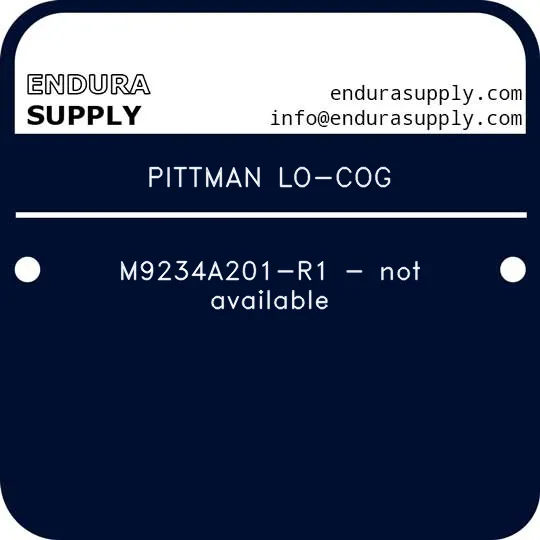 pittman-lo-cog-m9234a201-r1-not-available