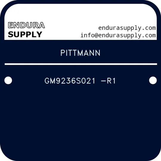 pittmann-gm9236s021-r1