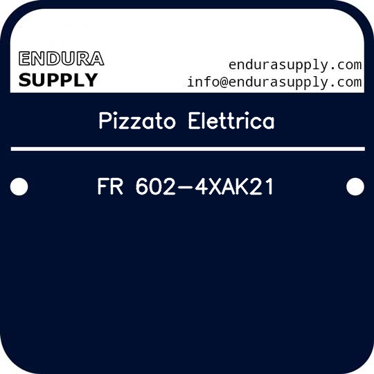 pizzato-elettrica-fr-602-4xak21