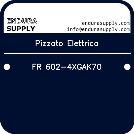pizzato-elettrica-fr-602-4xgak70