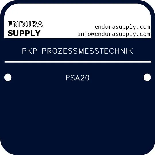 pkp-prozessmesstechnik-psa20