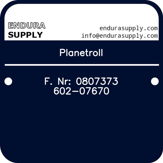 planetroll-f-nr-0807373-602-07670