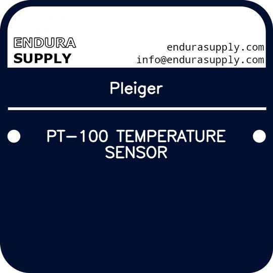 pleiger-pt-100-temperature-sensor