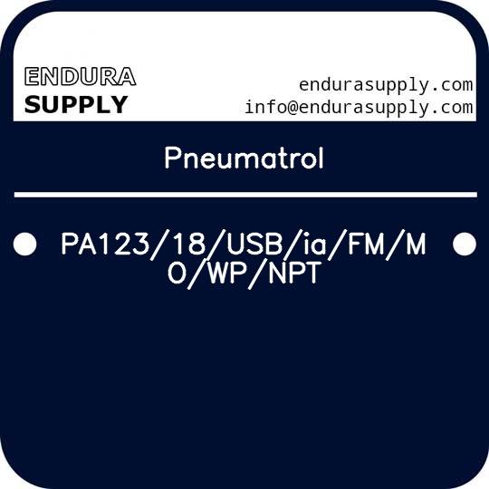 pneumatrol-pa12318usbiafmmowpnpt