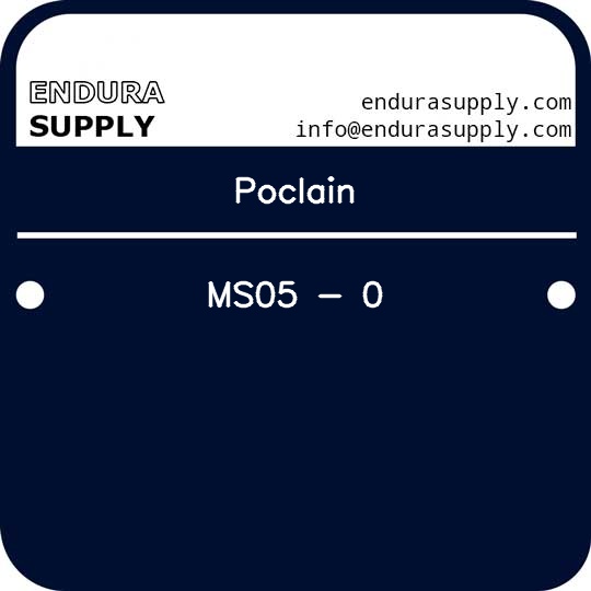 poclain-ms05-0
