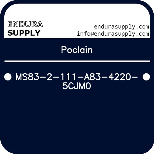 poclain-ms83-2-111-a83-4220-5cjm0