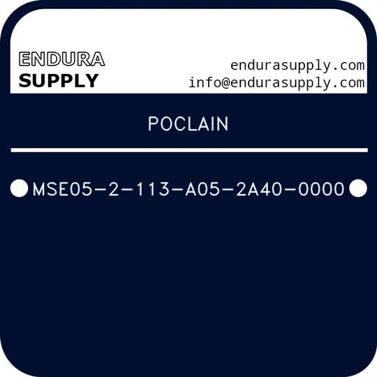 poclain-mse05-2-113-a05-2a40-0000
