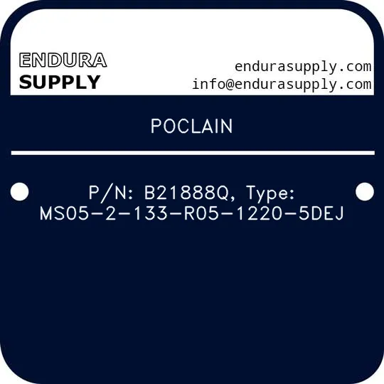 poclain-pn-b21888q-type-ms05-2-133-r05-1220-5dej