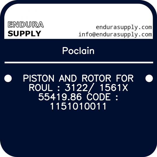 poclain-piston-and-rotor-for-roul-3122-1561x-5541986-code-1151010011