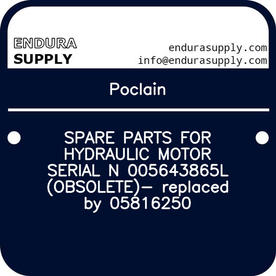 poclain-spare-parts-for-hydraulic-motor-serial-n-005643865l-obsolete-replaced-by-05816250