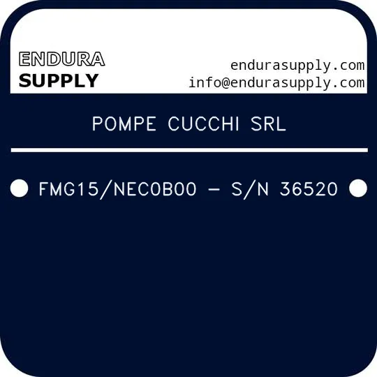 pompe-cucchi-srl-fmg15nec0b00-sn-36520