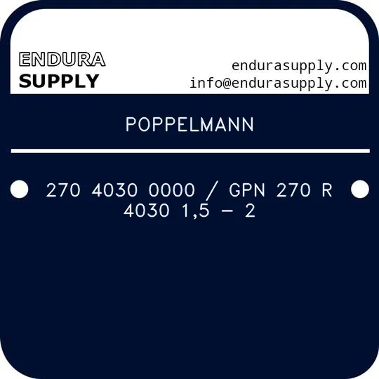 poppelmann-270-4030-0000-gpn-270-r-4030-15-2