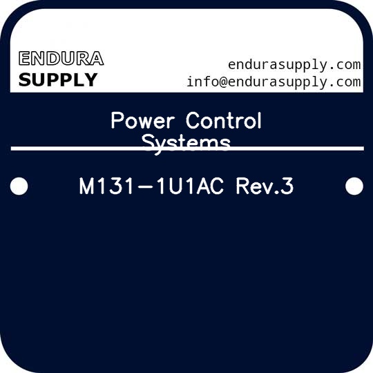 power-control-systems-m131-1u1ac-rev3