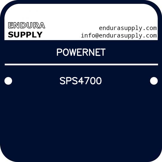 powernet-sps4700