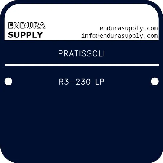 pratissoli-r3-230-lp