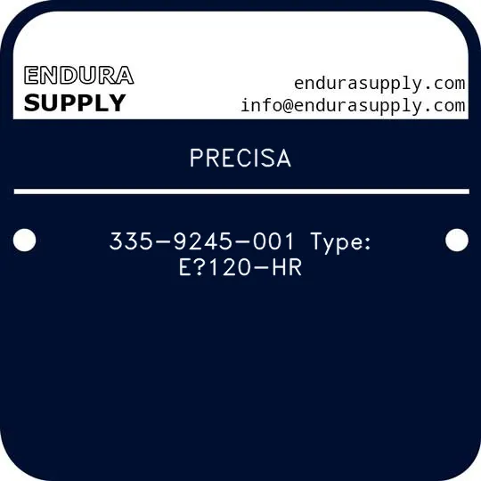 precisa-335-9245-001-type-e120-hr