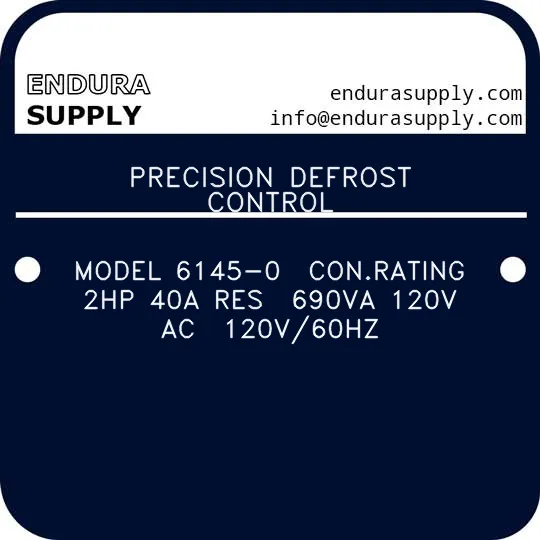 precision-defrost-control-model-6145-0-conrating-2hp-40a-res-690va-120v-ac-120v60hz