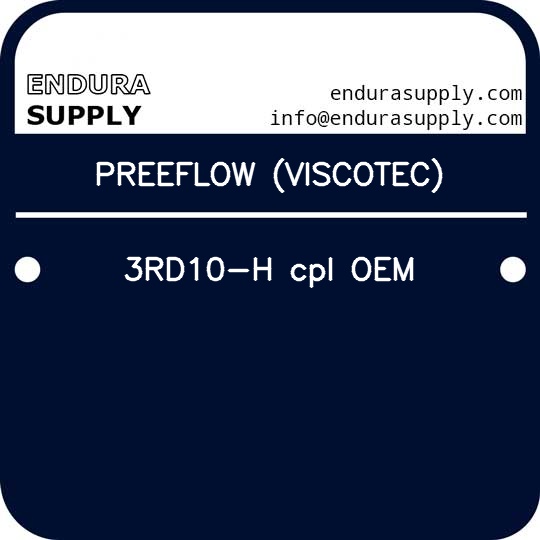 preeflow-viscotec-3rd10-h-cpl-oem