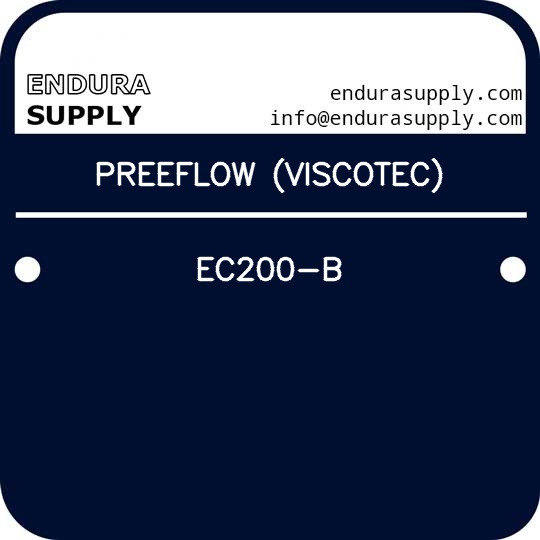 preeflow-viscotec-ec200-b
