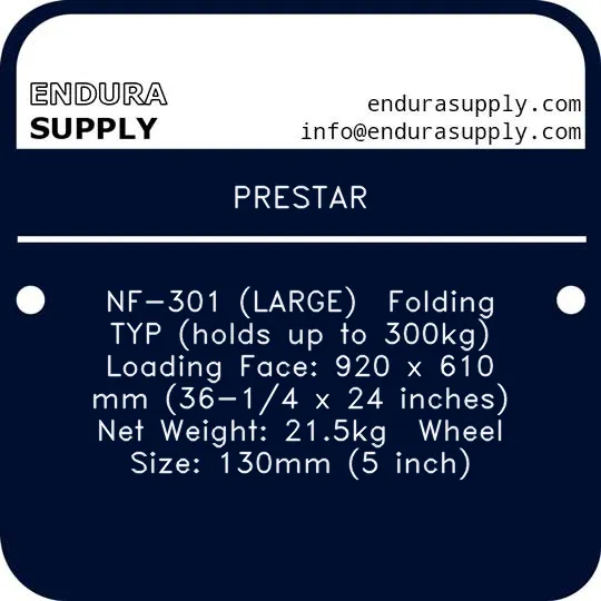 prestar-nf-301-large-folding-typ-holds-up-to-300kg-loading-face-920-x-610-mm-36-14-x-24-inches-net-weight-215kg-wheel-size-130mm-5-inch