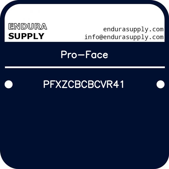pro-face-pfxzcbcbcvr41
