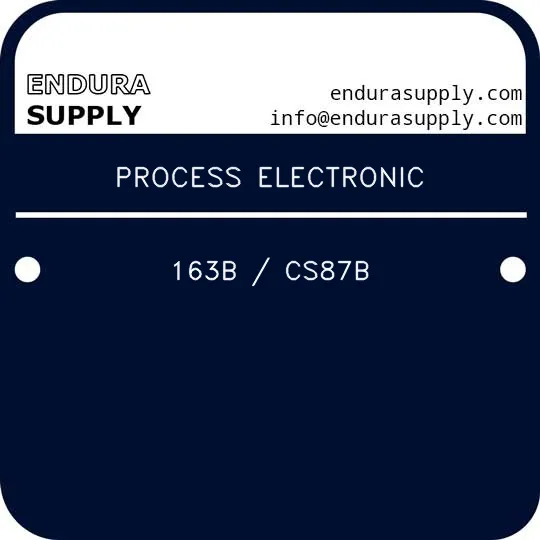 process-electronic-163b-cs87b