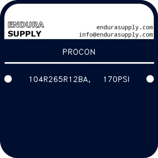 procon-104r265r12ba-170psi