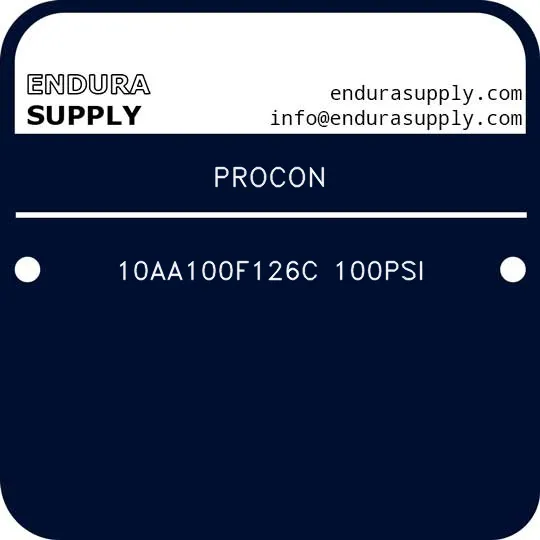 procon-10aa100f126c-100psi