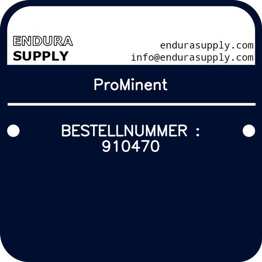 prominent-bestellnummer-910470