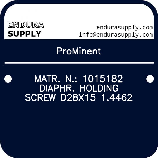 prominent-matr-n-1015182-diaphr-holding-screw-d28x15-14462