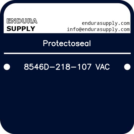 protectoseal-8546d-218-107-vac