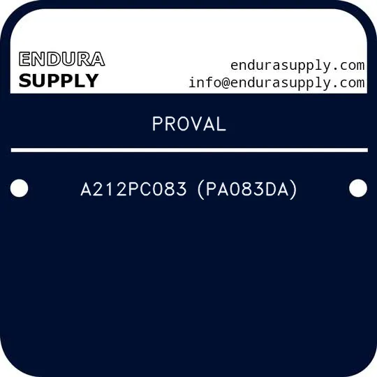 proval-a212pc083-pa083da