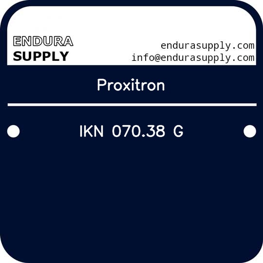 proxitron-ikn-07038-g