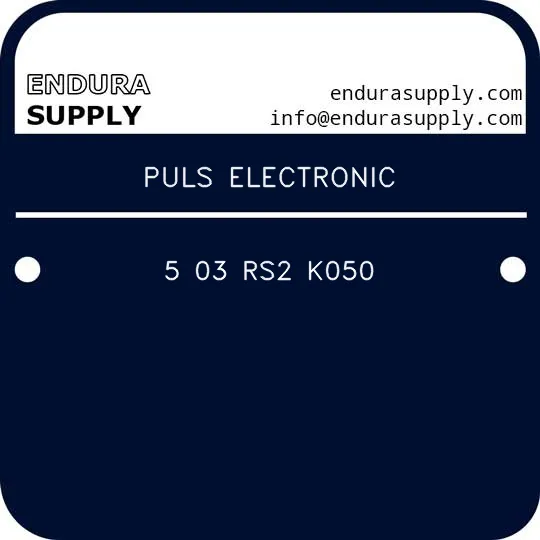 puls-electronic-5-03-rs2-k050