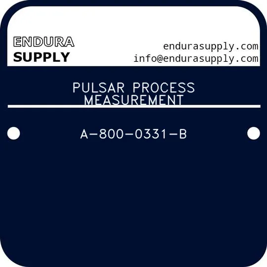 pulsar-process-measurement-a-800-0331-b
