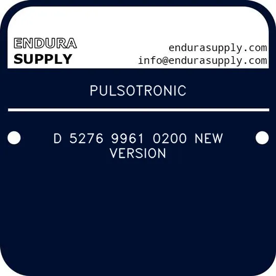 pulsotronic-d-5276-9961-0200-new-version