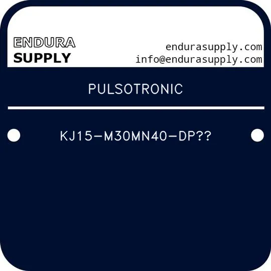 pulsotronic-kj15-m30mn40-dpo