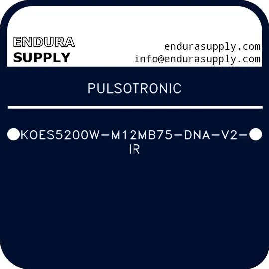 pulsotronic-koes5200w-m12mb75-dna-v2-ir