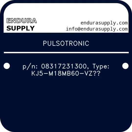 pulsotronic-pn-08317231300-type-kj5-m18mb60-vzo