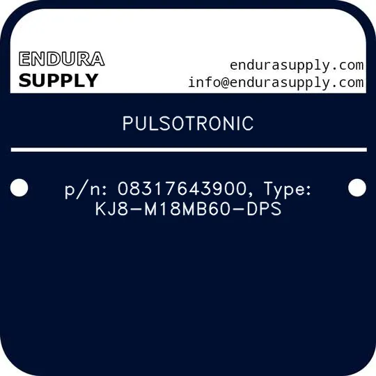 pulsotronic-pn-08317643900-type-kj8-m18mb60-dps