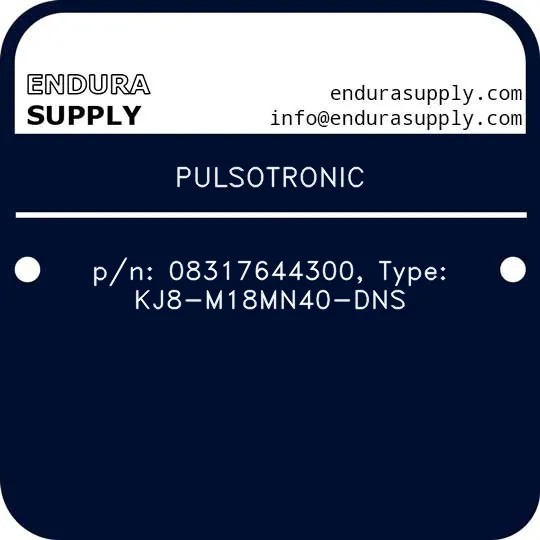 pulsotronic-pn-08317644300-type-kj8-m18mn40-dns