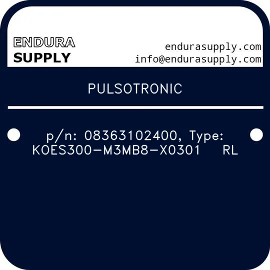 pulsotronic-pn-08363102400-type-koes300-m3mb8-x0301-rl