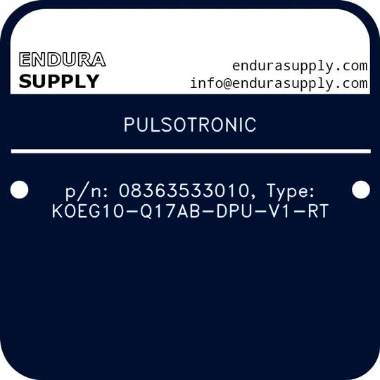 pulsotronic-pn-08363533010-type-koeg10-q17ab-dpu-v1-rt